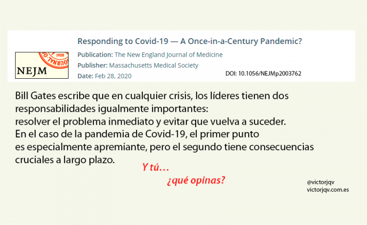 Respondiendo a Covid-19: ¿la pandemia del siglo?