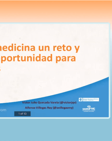 Telemedicina un reto y una oportunidad para todos – XL Congreso Nacional y I Virtual de la semFYC