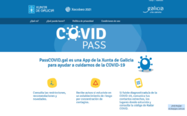 PassCOVID.gal - la App de la Xunta de Galicia para ayudar a cuidarnos de la COVID-19