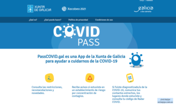 PassCOVID.gal - la App de la Xunta de Galicia para ayudar a cuidarnos de la COVID-19