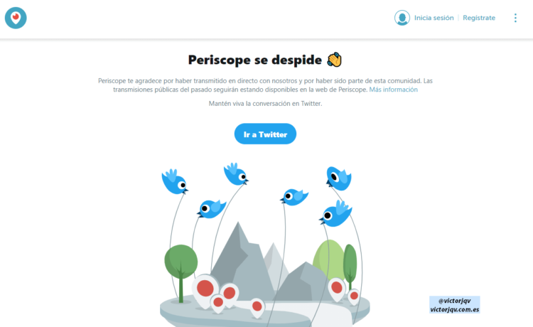 Periscope se despide