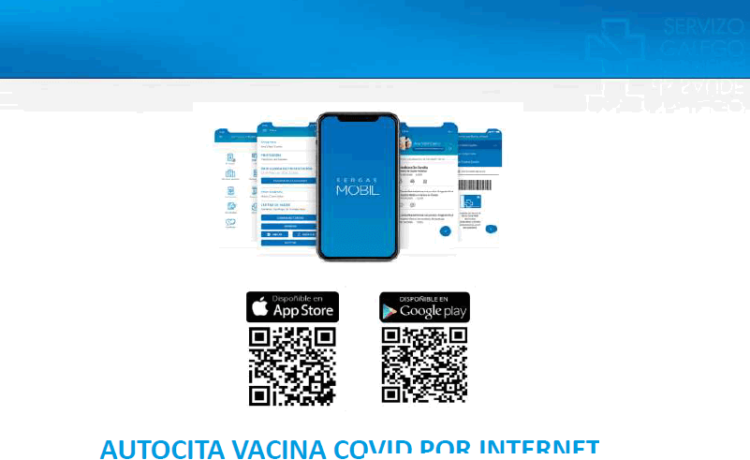 AUTOCITA PARA SER VACUNADO DE La COVID-19 en Galicia