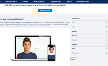 Sarah: la primera trabajadora virtual de salud de la OMS