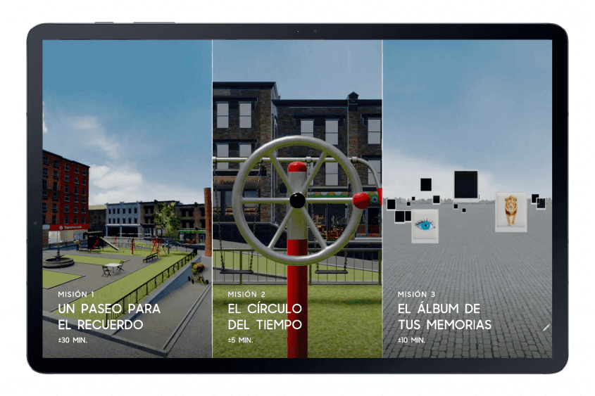 Capturas oficiales de la app