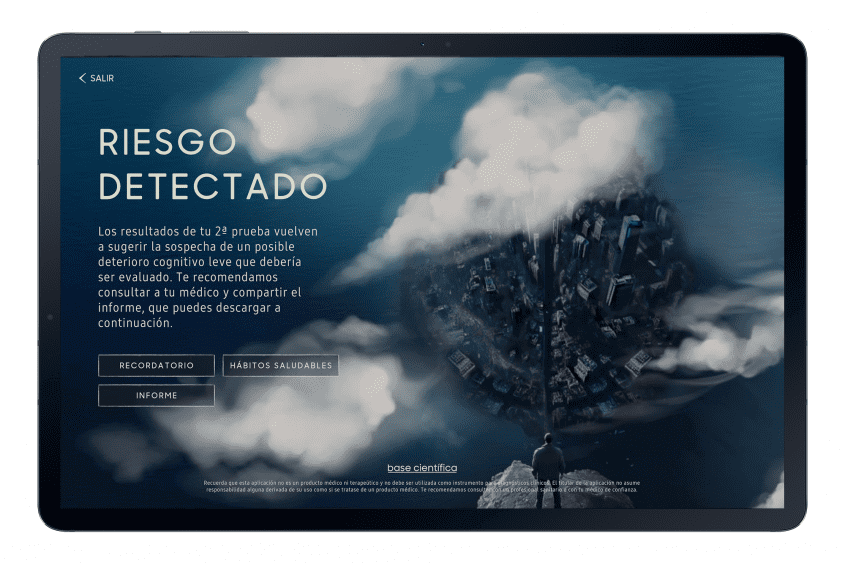 The Mind Guardian app de detección cognitiva