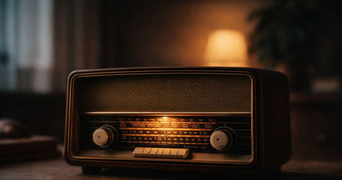 Radio antigua simbolizando el fin de la Onda Media en España