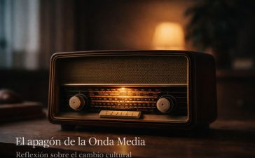 Radio antigua simbolizando el fin de la Onda Media en España